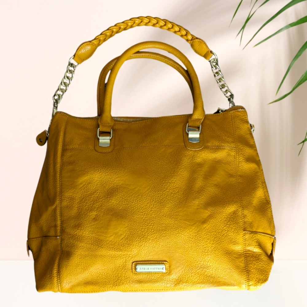 Steve Madden BStanlee Mustard Tote
